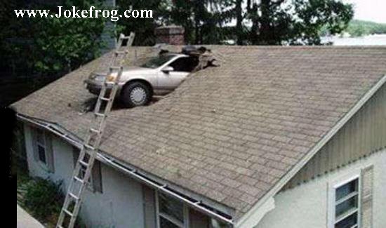 Carro no Telhado